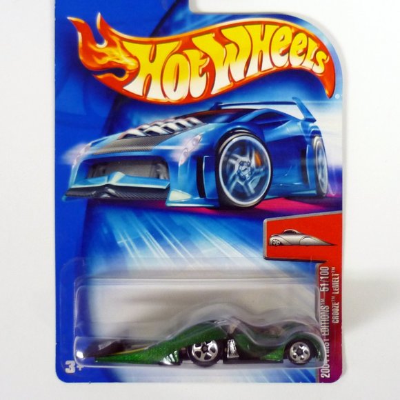Hot Wheels Crooze Lemelt #051 2004 First Edition Green Die-Cast Car 2003 - Picture 1 of 1